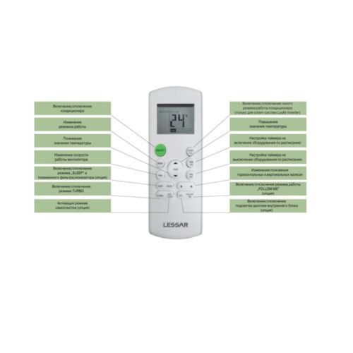 Кондиционер (сплит-система) Lessar LS-HE12KCE2 / LU-HE12KCE2 — изображение 4