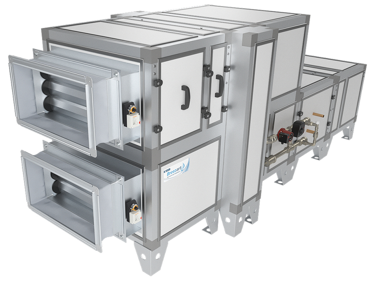 Приточно-вытяжная установка Breezart 3700 Aqua RR F Приточно-вытяжная установка Breezart 3700 Aqua RR F AC — изображение 1