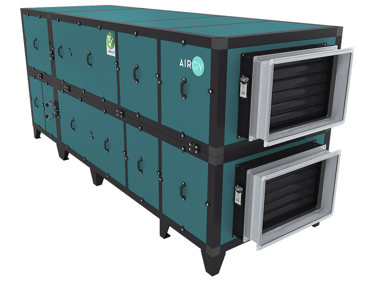 Приточно-вытяжная установка для бассейна Airgy 6000 Eco Cool Приточно-вытяжная установка для бассейна Airgy 6000 Eco Cool — изображение 1