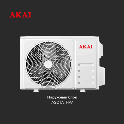 Кондиционер (сплит-система) Akai ASITA25HW / ASOTA25HW on/off — изображение 5