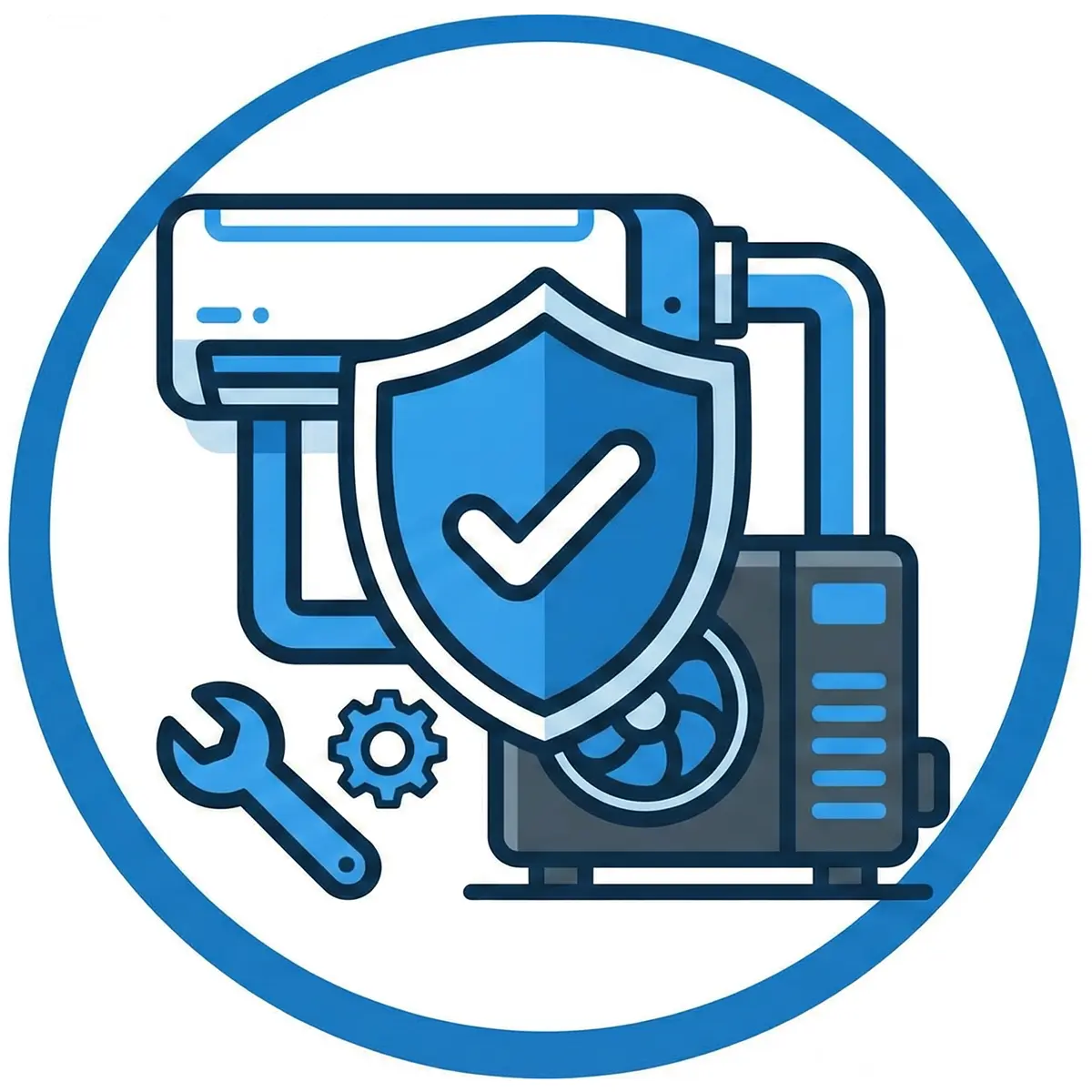 i2uglui2uglui2 Монтаж кондиционера «БАЗОВЫЙ» (70 кв.м | 24 BTU) — изображение 1