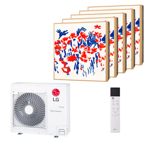 Мульти сплит-система на 5 комнат LG A09GA1.NSER x 5 / MU5R40.U42