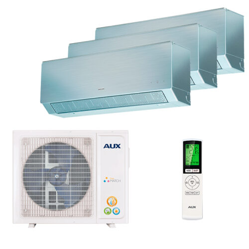 Мульти сплит-система на 3 комнаты AUX AMWM-H09/4R2(CD) x 3 / AM3-H27/4DR2