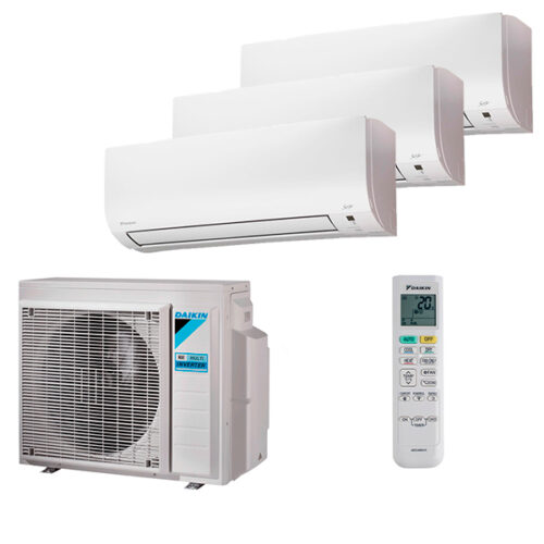 Мульти сплит-система на 3 комнаты Daikin ATXP20M x 3 / 3MXM52N7