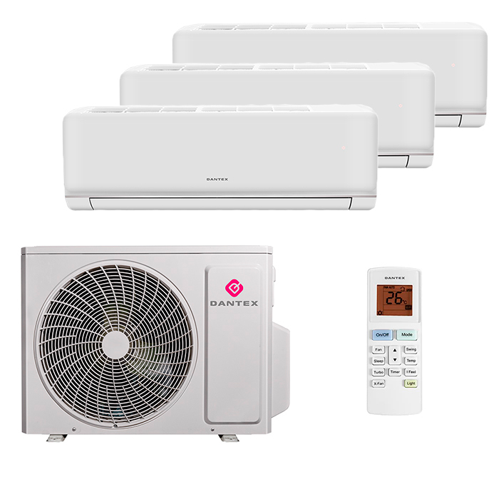 dantex-rk_mw_hg_3_rooms.jpg Мульти сплит-система на 3 комнаты Dantex RK-MW07HG x 3 / RK-3M21HGE-W — изображение 1
