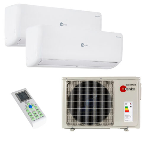 Мульти сплит-система на 2 комнаты Denko DNMULT - 09 x 2 / DNMULT - 18/2