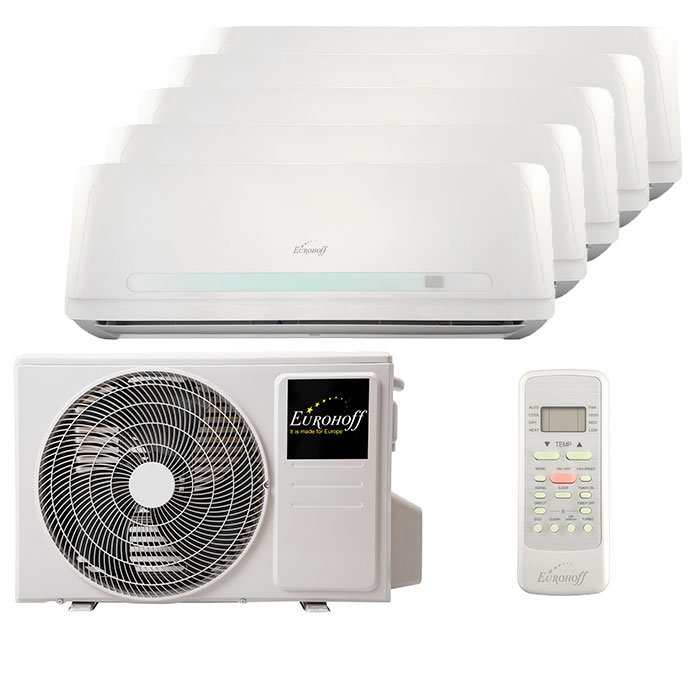 eurohoff-smart-multi-5-rooms.jpg Мульти сплит-система на 5 комнат Eurohoff EMMULT - 09 x 5 / EMMULT - 42/5 — изображение 1