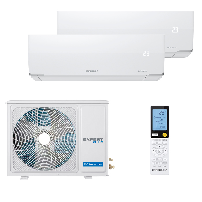 expertair-zilon-multi-2-rooms.jpg Мультисплит система Expertair ZAC-MIE/PR09NPZ x 2 / ZACM-IE/2/14NPZ — изображение 1