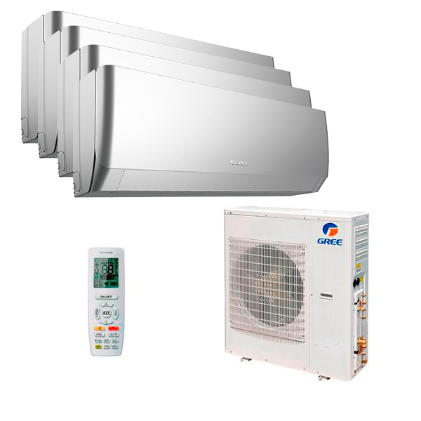 gree-multi-pular-silver-r32-4-rooms-36.jpg Мульти сплит-система на 4 комнаты Gree GWH09AGCXB-K6DNA4F/I (silver) x 4 / GWHD(36)NK6LO(LCLH) — изображение 1