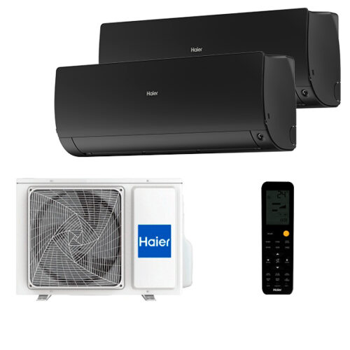 Мульти сплит-система на 2 комнаты Haier AS25S2SF3FA-B x 2 / 2U50S2SM1FA-3 Flexis Super Match
