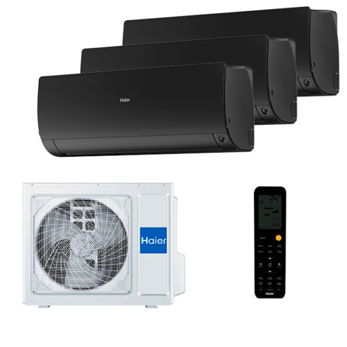 Мульти сплит-система на 3 комнаты Haier AS25S2SF3FA-B x 3 / 3U55S2SR5FA Flexis Super Match