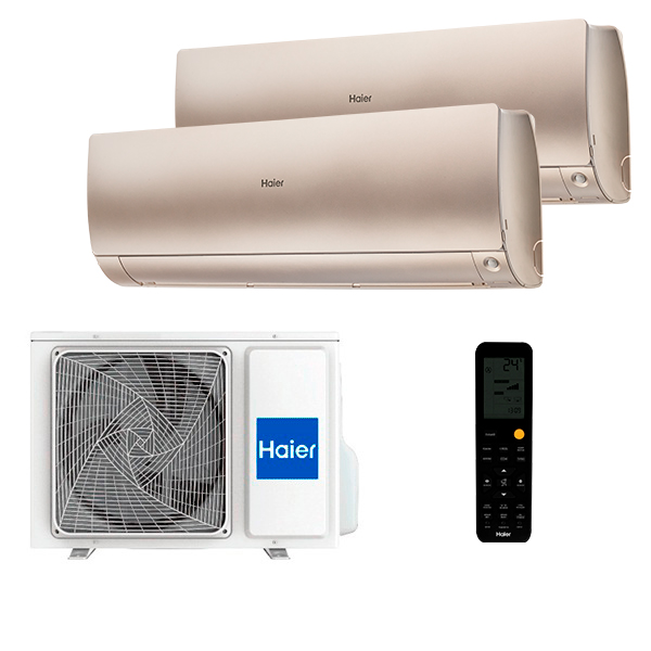 haier-flexis-gold-2-rooms-upgrade25.jpg Мульти сплит-система на 2 комнаты Haier AS25S2SF3FA-G x 2 / 2U40S2SM1FA Flexis Super Match — изображение 1