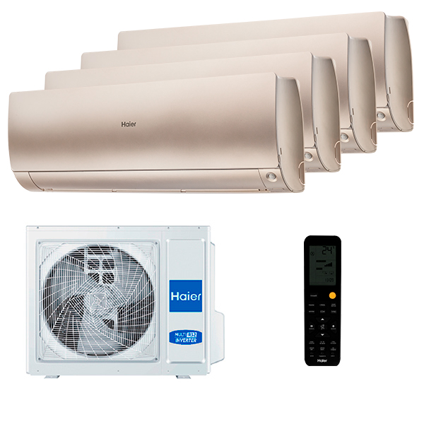 haier-flexis-gold-4-rooms-upgrade25_m7da-h2.jpg Мульти сплит-система на 4 комнаты Haier AS25S2SF3FA-G x 4 / 4U85S2SR5FA Flexis Super Match — изображение 1