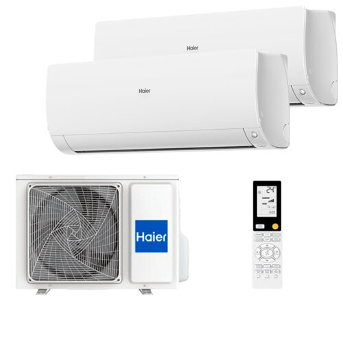 Мульти сплит-система на 2 комнаты Haier AS25S2SF2FA-W x 2 / 2U40S2SM1FA Flexis Super Match