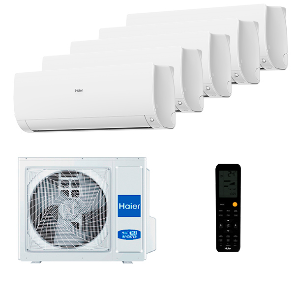haier-flexis-white-5-rooms-upgrade25_k9uz-om.jpg Мульти сплит-система на 5 комнат Haier AS25S2SF3FA-W x 5 / 5U105S2SS5FA Flexis Super Match — изображение 1