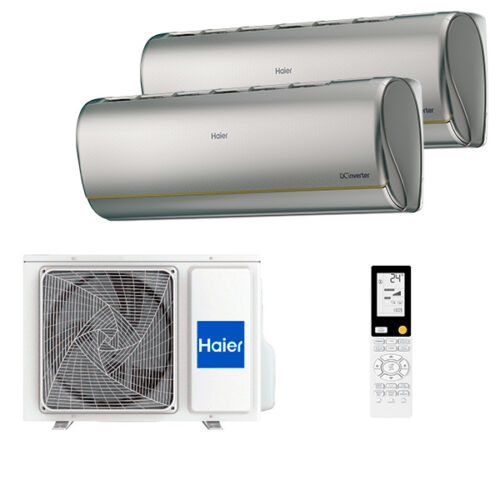 Мульти сплит-система на 2 комнаты Haier AS25S2SJ2FA-S + AS35S2SJ2FA-S / 2U50S2SM1FA-3