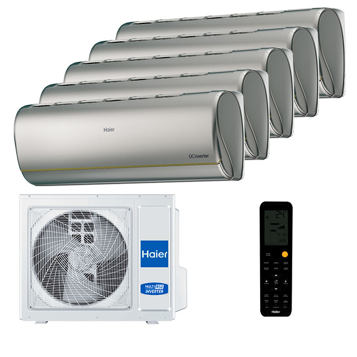 haier-jade-silver-multi-5-room_papl-lh.jpg Мульти сплит-система на 5 комнат Haier AS25S2SJ3FA-S x 5 / 5U105S2SS5FA — изображение 1