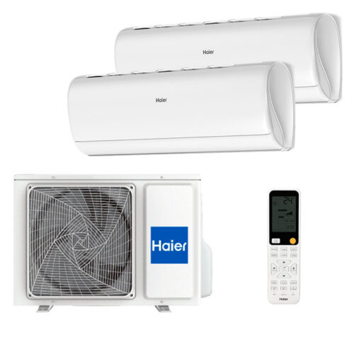 Мульти сплит-система на 2 комнаты Haier AS25S2SJ3FA-W x 2 / 2U50S2SM1FA-3
