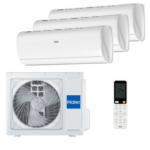 Мульти сплит-система на 3 комнаты Haier AS25S2SJ3FA-W x 3 / 3U70S2SR5FA
