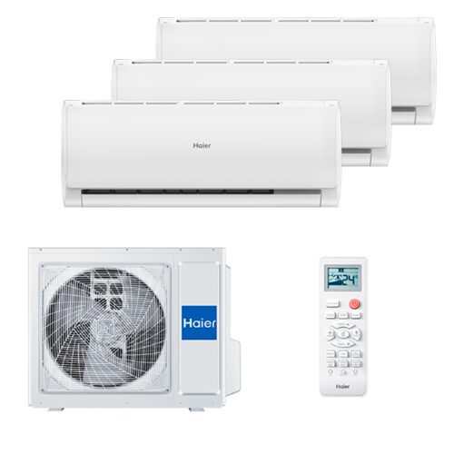 Мульти сплит-система на 3 комнаты Haier AS07TS6HRA-M x 3 / 3U55S2SR5FA