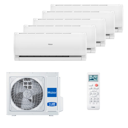 Мульти сплит-система на 5 комнат Haier AS09TS6HRA-M x 5 / 5U125S2SN1FA