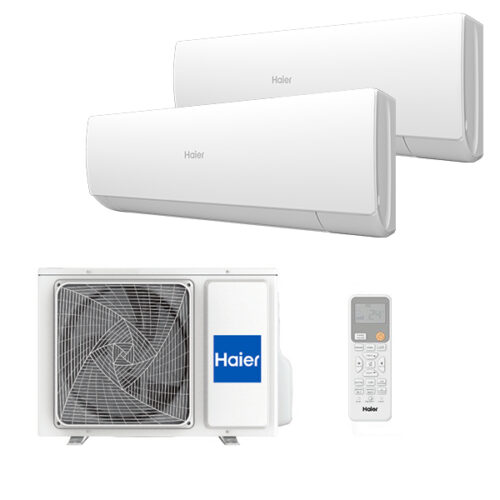 Мульти сплит-система на 2 комнаты Haier AS25SS1HRA-M x 2 / 2U50S2SM1FA-3
