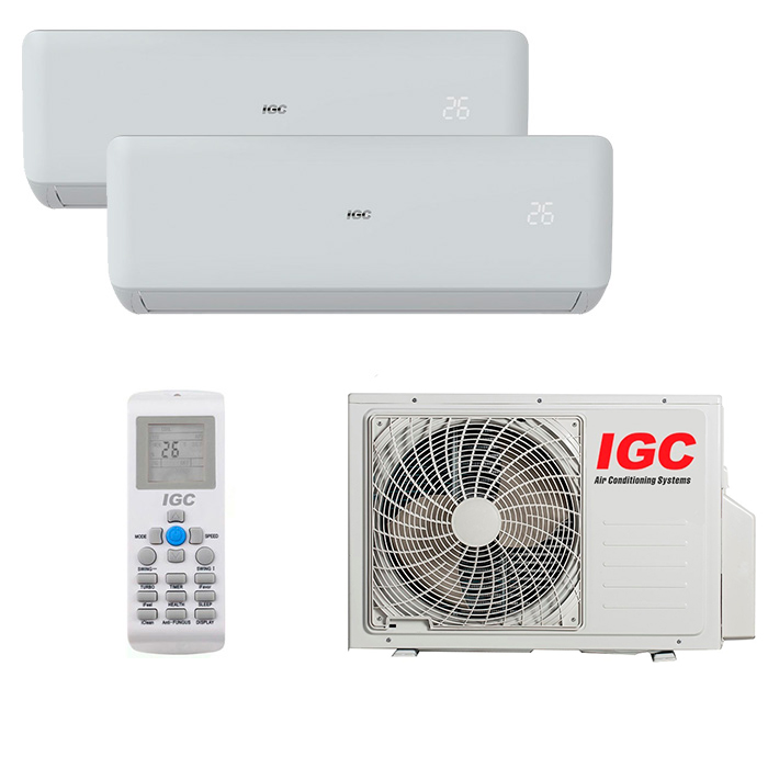 igc-multi-rak-xnh-2-rooms.jpg Мульти сплит-система на 2 комнаты IGC RAK-X07RH x 2 / RAM2-X14URH — изображение 1