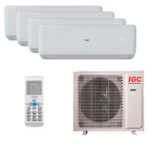 Мульти сплит-система на 4 комнаты IGC RAK-X07RH x 4 / RAM4-X36URH