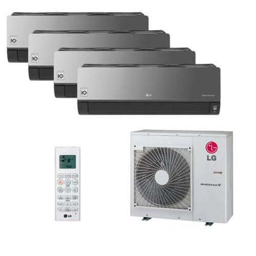 Мульти сплит-система на 4 комнаты LG AM07BP x 4 / MU4M25