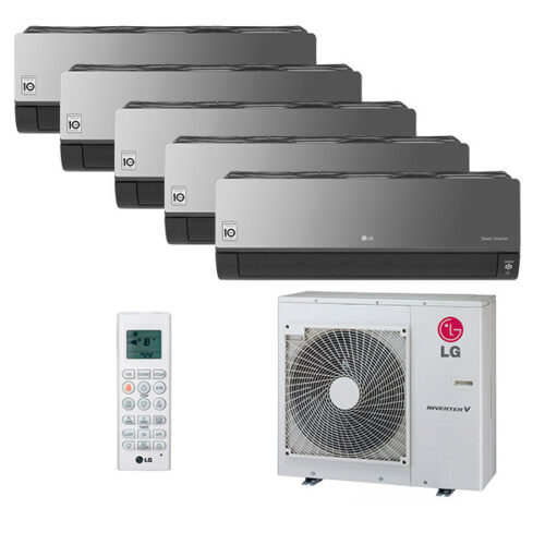 Мульти сплит-система на 5 комнат LG AM07BP x 5 / MU5M30
