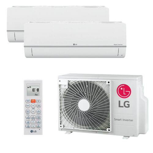 Мульти сплит-система на 2 комнаты LG PM09SP.NSJ + PM12SP.NSJR0 / MU2R17.U13