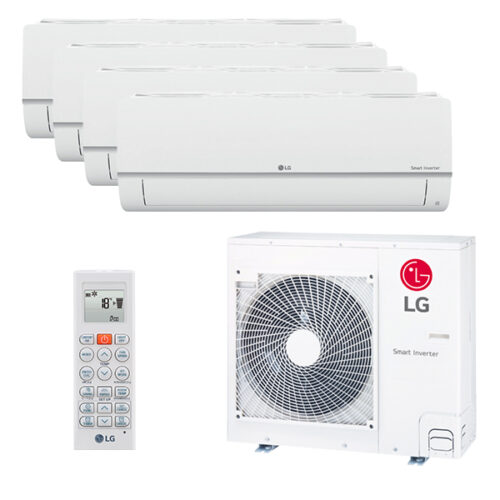 Мульти сплит-система на 4 комнаты LG PM09SP.NSJ x 4 / MU4R27.U42