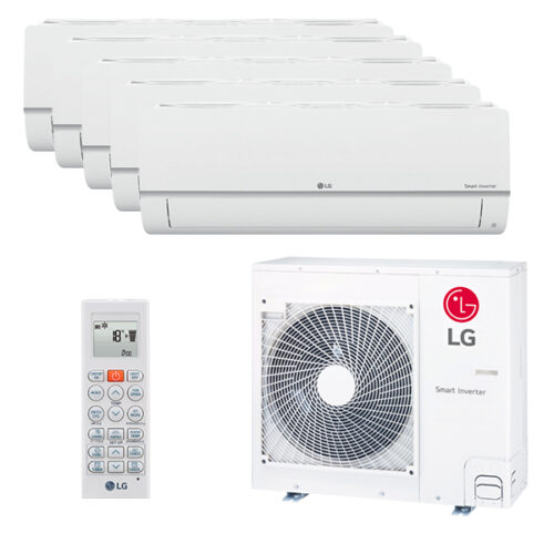 Мульти сплит-система на 5 комнат LG PM09SP.NSJ x 5 / MU5R40.U42