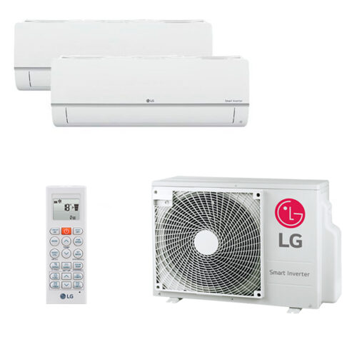 Мульти сплит-система на 2 комнаты LG PM09SP.NSJ + PM12SP.NSJR0 / MU2R17.UL0