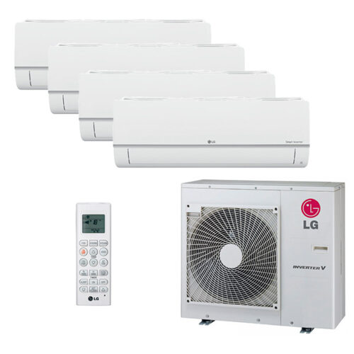 Мульти сплит-система на 4 комнаты LG PM07SP x 4 / MU4M25