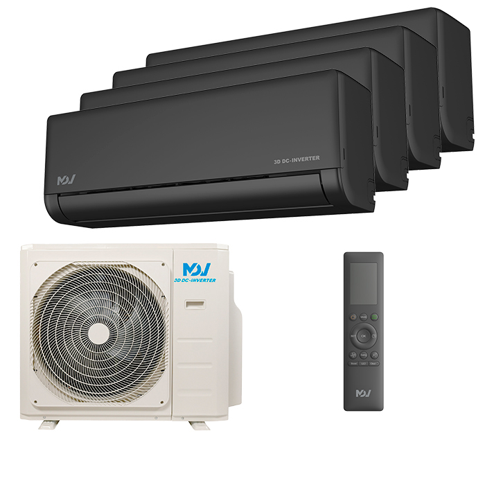 mdv-integra-pro-black-multi-4-rooms.jpg Мульти сплит-система на 4 комнаты MDV MDSBI-09HRFN8 x 4 / MD4O-28HFN8 — изображение 1