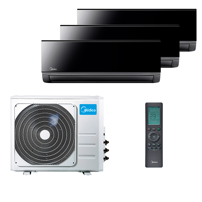 midea-persona-multi-3-rooms.jpg Мульти сплит-система на 3 комнаты Midea MMAG4-09N8D0-I x 3 / M3OG-21HFN8-Q1 — изображение 1