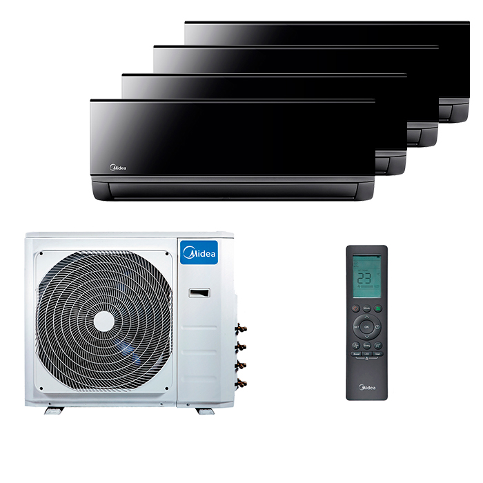 midea-persona-multi-4-rooms.jpg Мульти сплит-система на 4 комнаты Midea MMAG4-09N8D0-I x 4 / M4OE-28HFN8-Q1 — изображение 1