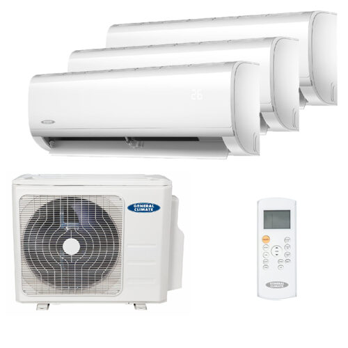 Мульти сплит-система на 3 комнаты General Climate GC-MER07HRN1 x 3 / GU-M3EA21H32
