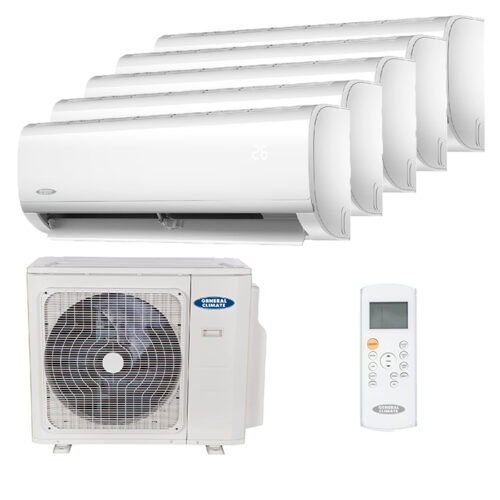 Мульти сплит-система на 5 комнат General Climate GC-MER07HRN1 x 5 / GU-M5EA42H32