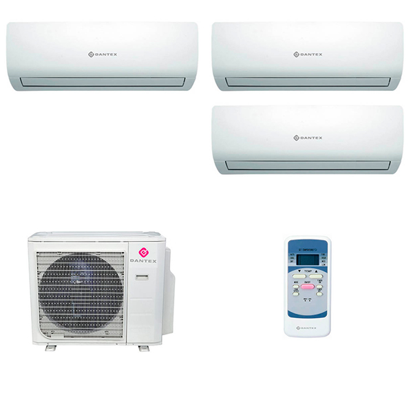multi-dantex-rk-m-c2n-3-rooms.jpg Мульти сплит-система на 3 комнаты Dantex RK-M07C2N x 3 / RK-3M21HM2E-W — изображение 1