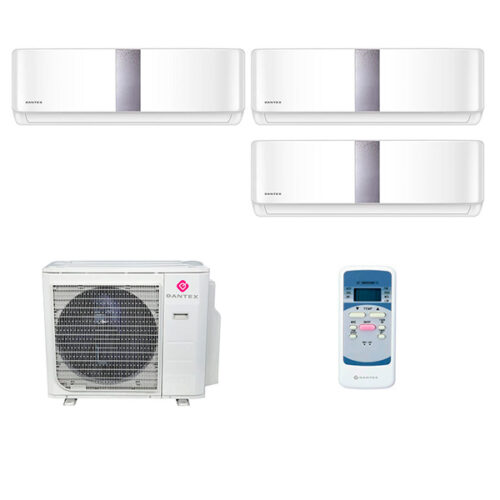 Мульти сплит-система на 3 комнаты Dantex RK-M09CN x 3 / RK-4M27HM2E-W
