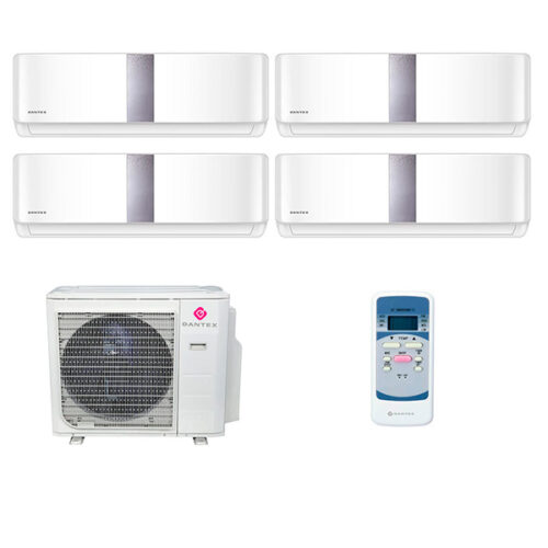 Мульти сплит-система на 4 комнаты Dantex RK-M09CN x 4 / RK-4M36HM2E-W