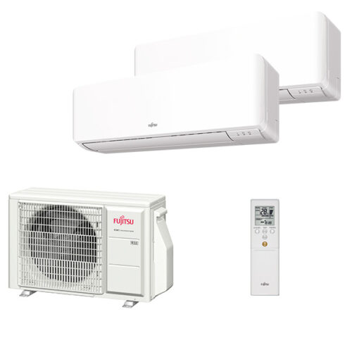 Мульти сплит-система на 2 комнаты Fujitsu ASYG07KMCC + ASYG09KMCC / AOYG14KBTA2