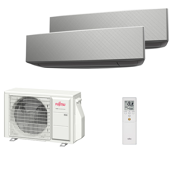 multi-fujitsu-interios-s-2rooms.jpg Мульти сплит-система на 2 комнаты Fujitsu ASYG07KETA-B x 2 / AOYG14KBTA2 — изображение 1