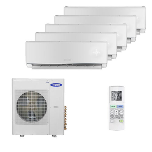 Мульти сплит-система на 5 комнат General Climate GC-ME07HR32 x 5 / GU-M5E42H32