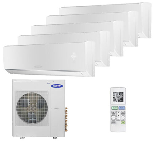 Мульти сплит-система на 5 комнат General Climate GC-ME09HRi x 5 / GU-M5E42H1
