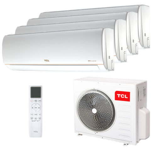 Мульти сплит-система на 4 комнаты TCL TACM-09HRID/E1 x 4 / TACM4O-32HID