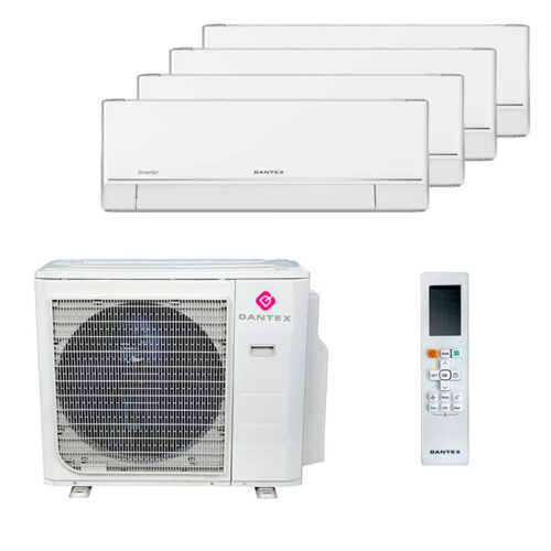 Мульти сплит-система на 4 комнаты Dantex RK-M09PDMI x 4 / RK-4M28HM3E-W