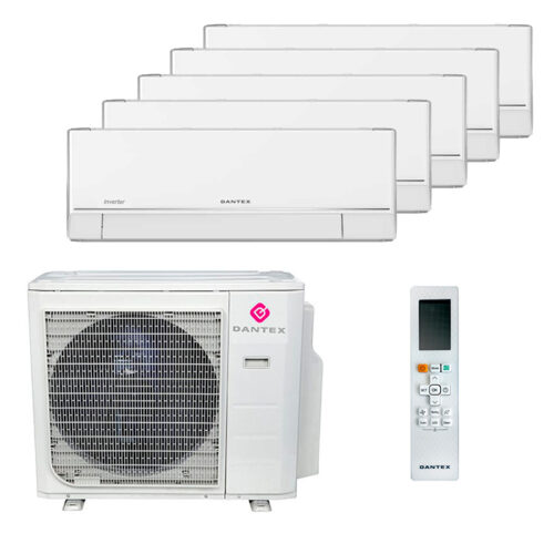 Мульти сплит-система на 5 комнат Dantex RK-M09PDMI x 5 / RK-5M42HM3E-W